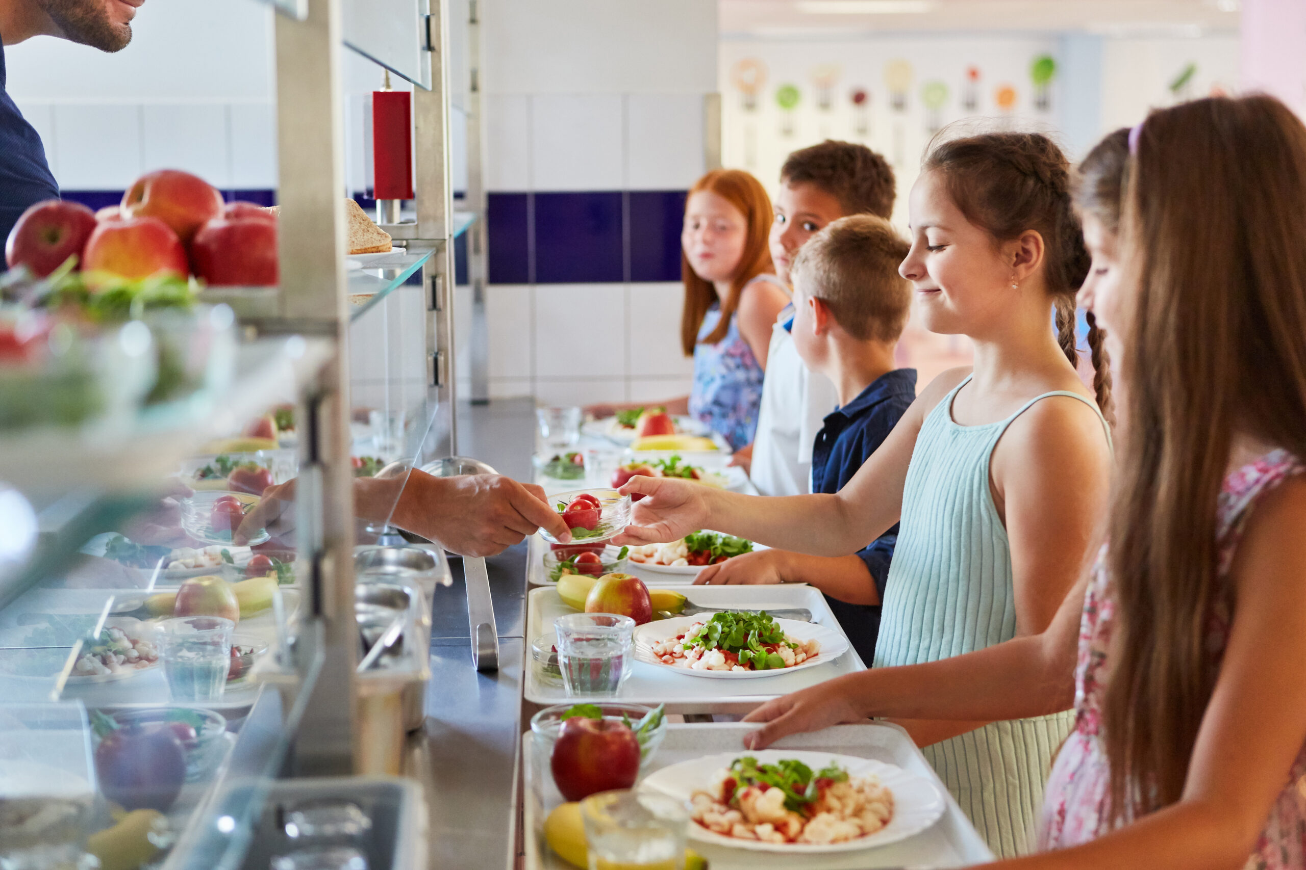 Wholesale fruit and vegetables for school catering from All Greens